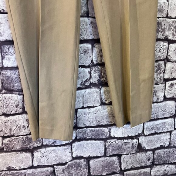 Talbots Khaki Heritage Style Dress Pants Size 14 - Picture 4 of 9
